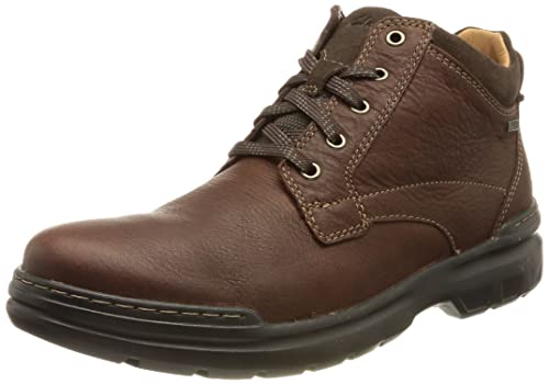 Clarks Rockie2 Upgtx, Botines Hombre, Marrón (Mahogany Leather), 41 EU