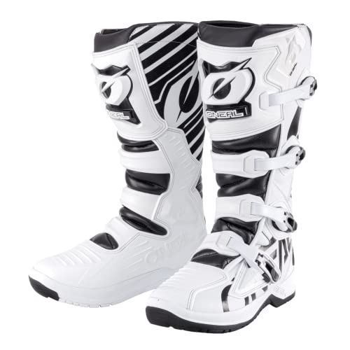 Oneal RMX Botas de Motocross (White/Black,46)