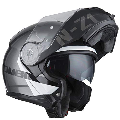 Casco Modular NZI Combi 2 Duo Flydeck Titanium (L)