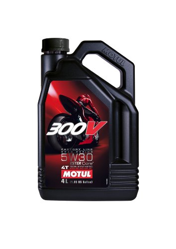 MOTUL 300V 4T Factory Line 104111 Road Racing, 5W-30, 4 L