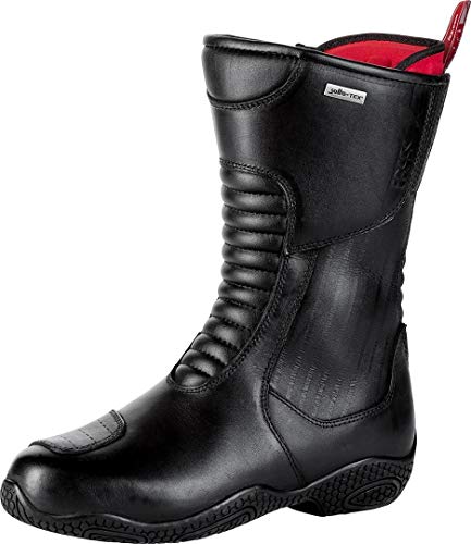 IXS X-Tour Comfort-S Botas de moto mujer (Black,38)