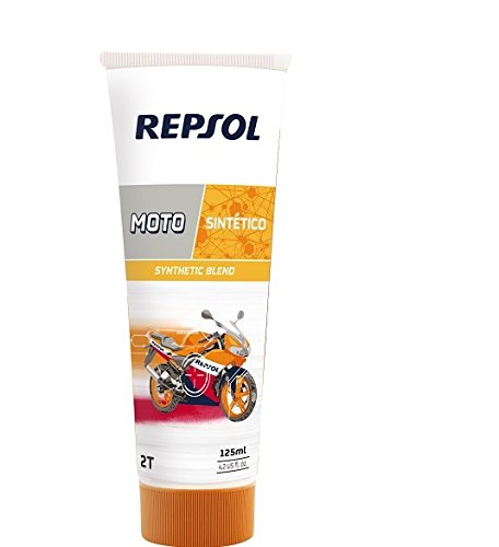 Repsol RP150W53 Moto Sintético 2T Aceite de Motor, 125 ml