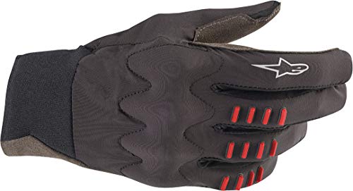 Alpinestars Techstar Guantes de Ciclismo Negro/Rojo M