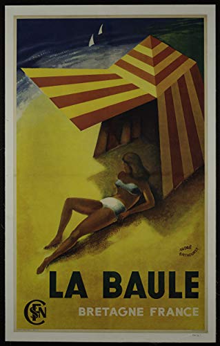 La Baule Bretane - Póster (reproducción, 50 x 70 cm, papel 300 g, venta del archivo digital de alta definición), disponible en alta definición