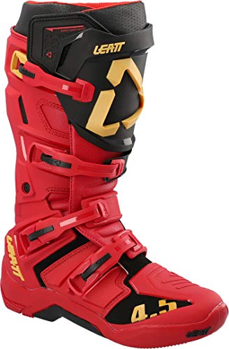 Leatt Brace Leatt, Botas de Moto Unisex Adulto, Rouger Noir, 42 EU