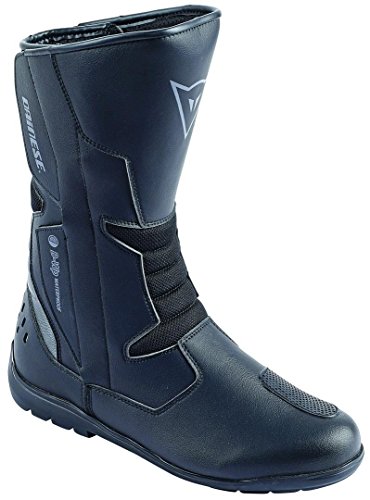 Dainese-TEMPEST D-WP Botas, Negro/Carbon, Talla 43