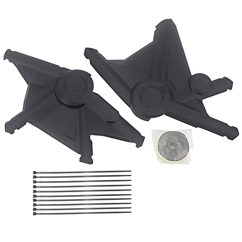 Motos Accesorios Motocicleta para BMW R1200GS LC R1200GS LC ADV R1250GS Adventure R 1250 GS R 1200 GS LC ADV Cubierta Protectora De Panel De Marco Lateral (Color : Negro)