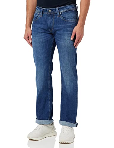 Pepe Jeans Kingston Zip, Vaqueros para Hombre, Azul (Denim-gx3), 32W / 32L