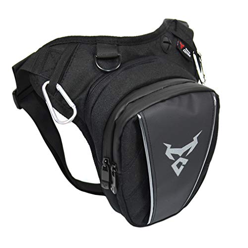 Bolsa de Cintura Oxford para Motocicleta para Hombres y Mujeres, Muslo, Cintura, Cadera, riñonera para teléfono Celular, Bolsa para teléfono móvil, Bolsa para Viajes al Aire Libre