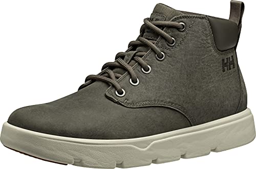 Helly Hansen Pinehurst Leather, Sneakers para Hombre, 888 Bungee Cord, 43 EU