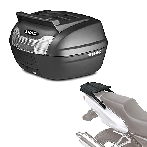 Sh40che51 - Kit fijacion y Maleta baul Trasero sh40 + Cargo Compatible con Yamaha Tracer 700 2016-2017