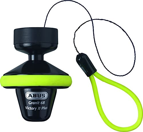 ABUS 56564 Antirrobo Disco Moto, Amarillo, Medium