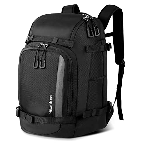 HIKENTURE Bolsa para Botas de esquí con Compartimento para Casco, 50 l, Mochila para Esquiar, Bolsa de esquí, Bolsa para Casco, Bolsa de esquí para Botas de esquí, Patines de esquí, Snowboard- A2