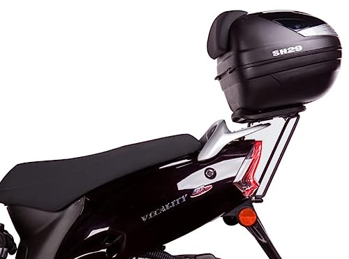 Shad K0VT53ST Soporte de Baúl para Kymco Vitality 50, Negro