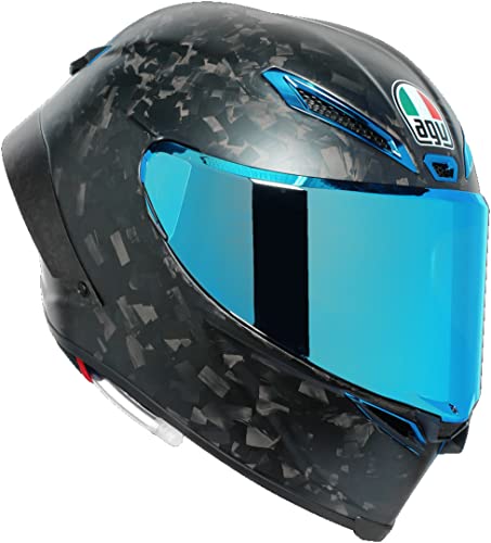 AGV ECE-Dot LIM.ED. MPLK Casco para Motocicleta, Unisex-Adult, Futuro carbonio forgiato, ML