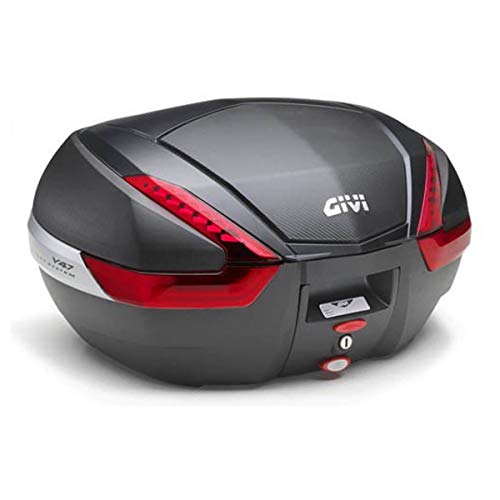 GIVI V47NN Tech Monokey - Carcasa rígida para Motocicleta, Aspecto de Carbono