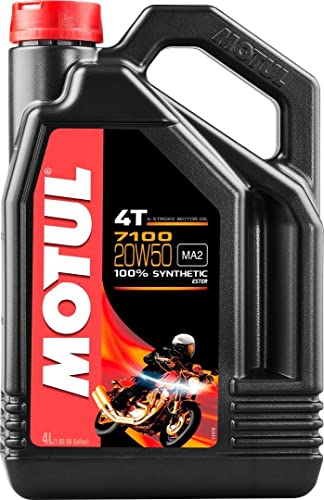 714.04.99 - aceite de motor sintético para moto 20w50 4t 4l 7100