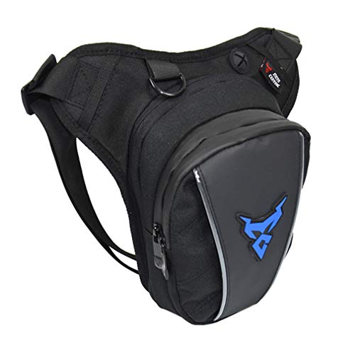 Bolsa de Cintura Oxford para Motocicleta para Hombres y Mujeres, Muslo, Cintura, Cadera, riñonera para teléfono Celular, Bolsa para teléfono móvil, Bolsa para Viajes al Aire Libre