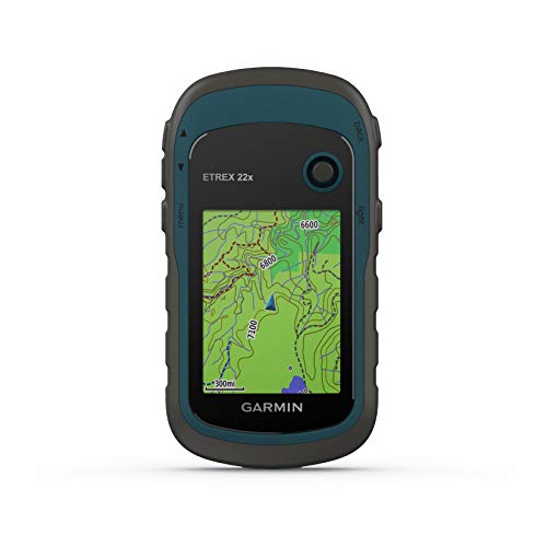 Garmin ETREX 22x GPS de Mano con Pantalla Color de 2.2” y Mapa TopoActive preinstalado