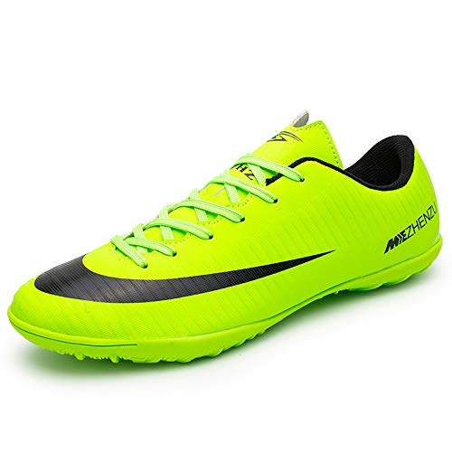 BOTEMAN Zapatillas de Fútbol Hombre Profesionales Zapatos de fútbol Spike Aire Libre Atletismo Zapatos de Entrenamiento Botas de Fútbol Juvenil