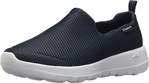 Skechers Go Walk Joy, Zapatillas Mujer, Navy Textile White Trim, 39 EU