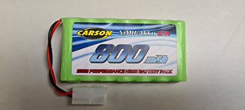 Carson 500608264 Batería NiMh 8,4V/800mAh - Batería de Repuesto, batería RC,Accesorios para vehículos controlados por Radio, batería de Repuesto para Modelos reducidos