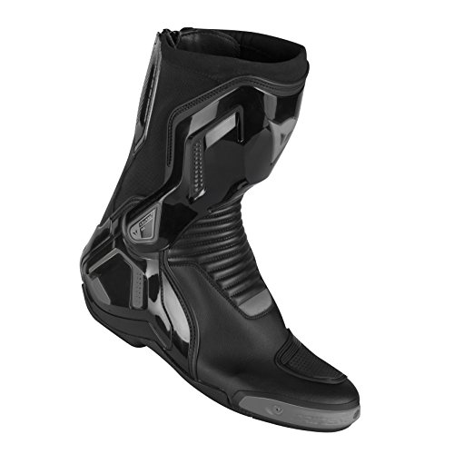 Dainese-COURSE D1 OUT Botas, Negro/Antracite, Talla 43