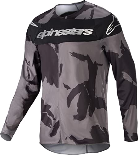 Alpinestars Racer Tactical 2023 - Jersey de motocross, negro / gris, XXL