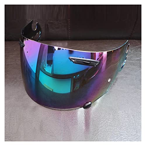 visera del casco, Lente de visera de casco de motocicleta, caja de lentes de víspera de casco de cara completa de motocicleta compatible con AR-AI RR5 RX7-GP Cuántico ST RX-Q Chaser-V Corsair-V Axces