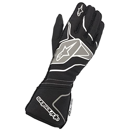 Tech 1-ZX V2 FIA8856-2018/SFI - 2020 - Guantes (talla SM), color negro y gris antracita (3550320-104-S)