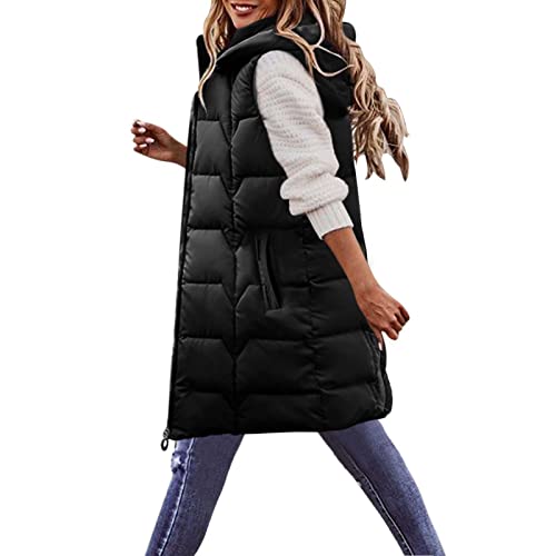 Dasongff Chaqueta Legere Mujer Caliente Abrigos Mujer Invierno Chaqueta Polar Mujer Gran Talla Chaqueta Larga Chaqueta Larga Mujer Invierno Cálido Chaqueta Moto Gran Talla Abrigo Trench Térmico, 2