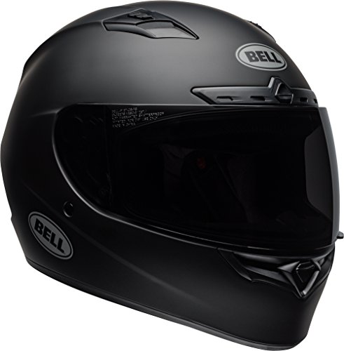 Bell Unisex (7081139) Negro Mate Sólido Calificador DLX MIPS Full-Face, Casco de Calle Certificado D.O.T-Talla Adulto, XL