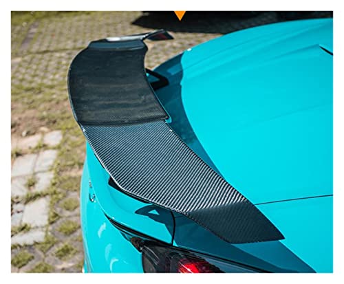 Trasero Spoiler Alerón Fibra Carbono Real Universal Reacondicionamiento Labio Trasero Maletero Coche para Porsche para Cayenne 718 981 987 para Cayman para Boxster Alerón Cola