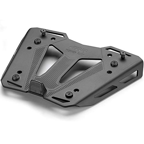 Kit de placa GIVI M8 alu negro completo para Monokey top case/máx. carga útil 6 kg