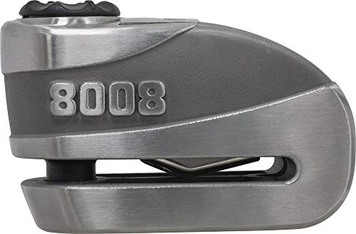 Abus 8008 Granit Detecto XPlus 2.0 Bloqueo de Freno de Disco, Gris, 16