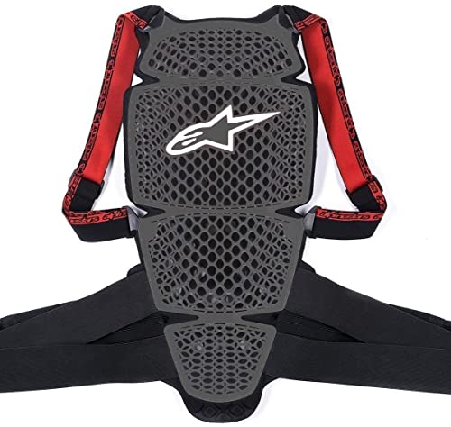 Alpinestars R - Protector de cuello unisex Nucleon KR Cell, color gris, negro y rojo, XS EU