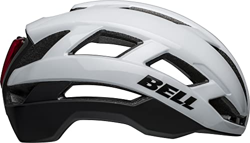 BELL Casco de Carretera Falcon XR LED MIPS X, Unisex, Mate/Blanco Brillante/Negro, L (58-62 cm)