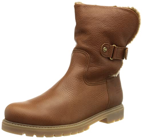 Panama Jack Felia B8 - Botas Antideslizantes de cuero mujer, color marrón(Cuero / Bark), talla 38