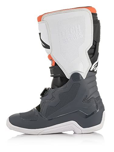 Bottes Moto Cross ALPINESTARS Tech 7S Black Gray White Orange Fluo-42