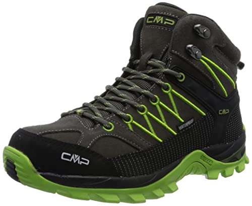 CMP Rigel Mid Trekking Shoe Wp, Botas de Senderismo para Hombre, Musgo Militar, 43 EU