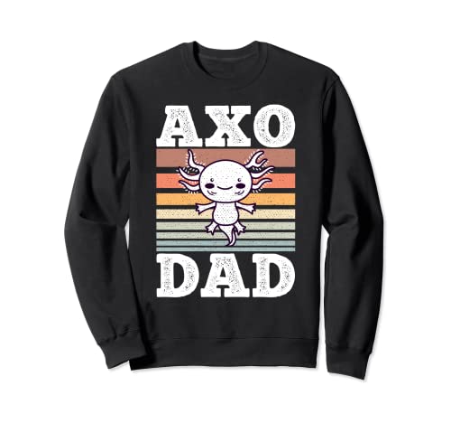 Lindo Axolotl Boy Axo Padre Bebé Axolotl Papá Sudadera