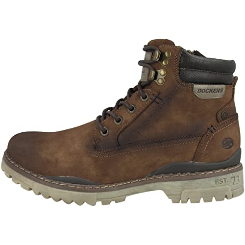 Dockers by Gerli Leroy, Botas de Moda Hombre, Marrón, 44 EU
