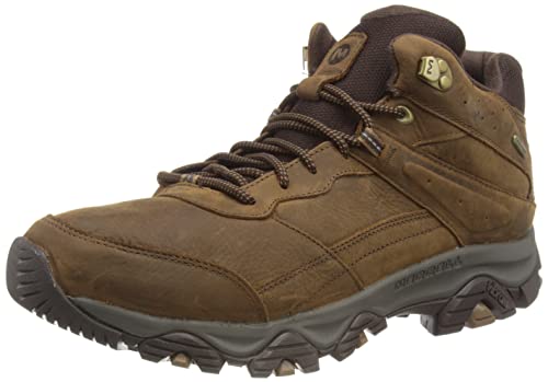 Merrell Moab Adventure 3 Mid WP, Zapato de Senderismo Hombre, Marrón (Earth), 43.5 EU