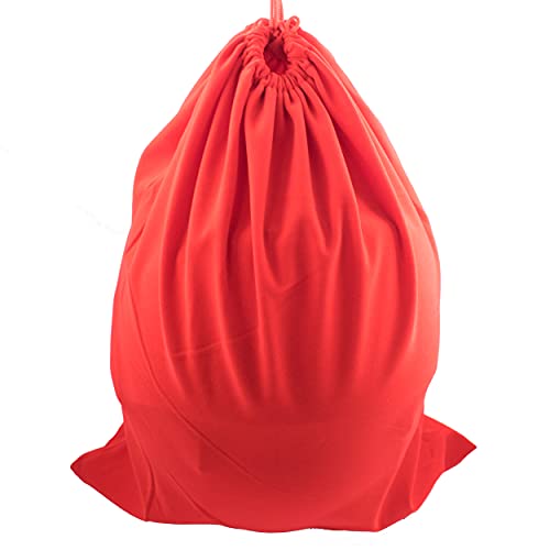 Bolso para Casco Universal Hecha Nylon Bolsa de Casco Bolsa de Moto Casco de Motocicleta Bolsa Mochila para Casco para Moto para Bicicleta Universal Portátil Hecha con cordón de Bloqueo (Rojo)