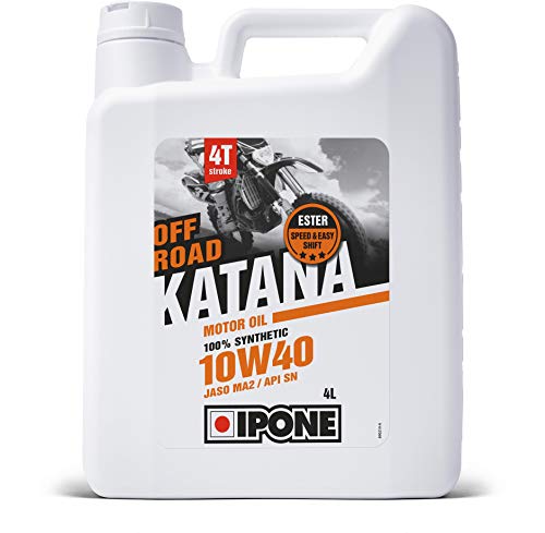 Ipone 800368 Aceite Motor Katana Off Road 4 Tiempos Performance 10 W40 Todo Terreno