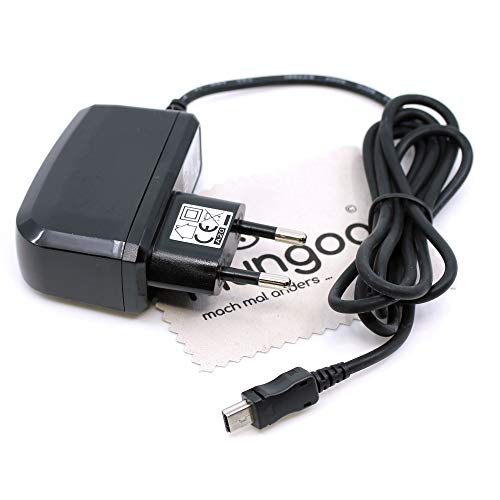 Cargador para navegador Garmin Aera 660, AIS 800, Alpha 100, Approach G5, Approach G6, Approach G7, Astro 220, mini USB, cable de carga, cargador de red OTB con paño de limpieza de pantalla