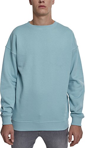 Urban Classics Sweat Crewneck Jersey, Blau (Blue Mint 01306), XS para Hombre