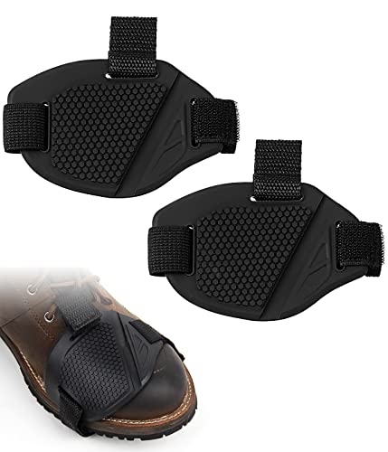 2 Piezas Protector Zapatos Moto de Silicona Antideslizante - Accesorios Motocicleta Protector Palanca Cambio Marchas, Accesorios de cambio de engranaje para zapatos Botas de motocicleta Protector