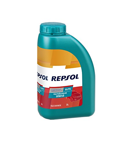 REPSOL Elite Multiválvulas 10W-40 Aceite De Motor Para Coche, 1L