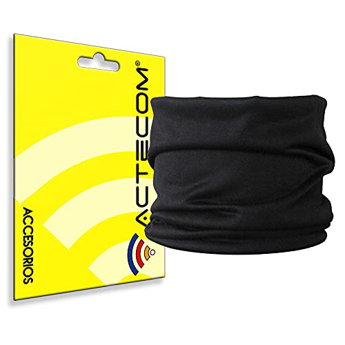 actecom® Braga Elastica para Cuello Y Cara Proteccion para Moto Bici Ciclismo